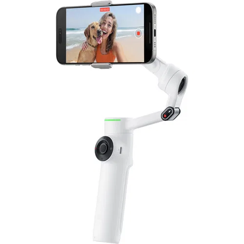 картинка Комплект стабилизатора для смартфона Insta360 Flow 2 Pro (белый) от магазина Одежда+