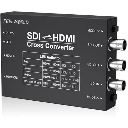 картинка Кросс-конвертер FeelWorld Seetec SDI/HDMI (черный) от магазина Одежда+