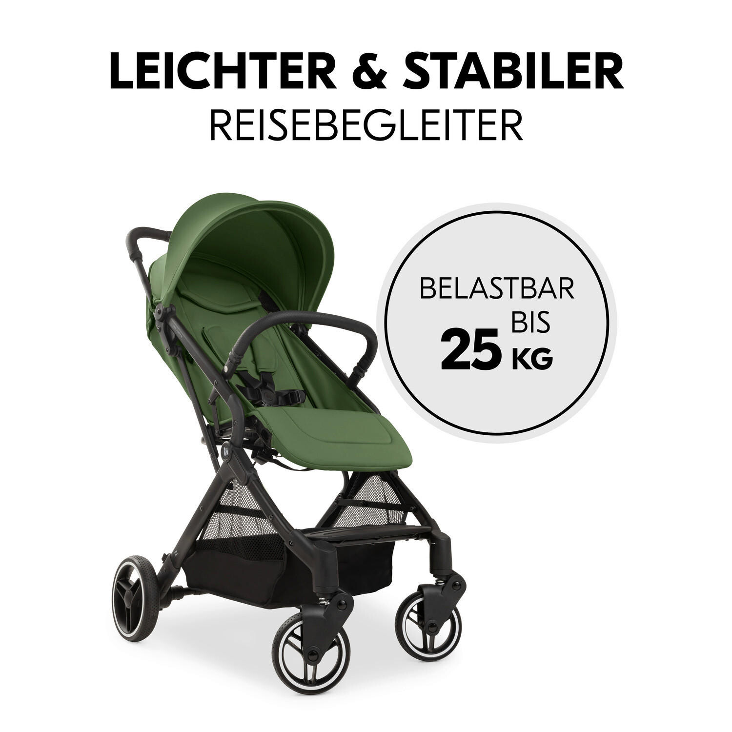 картинка Buggy travel n care plus green Hauck, зеленый от магазина Одежда+