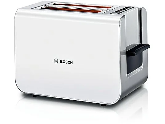 картинка Тостер Bosch TAT8611N 860W, белый от магазина Одежда+