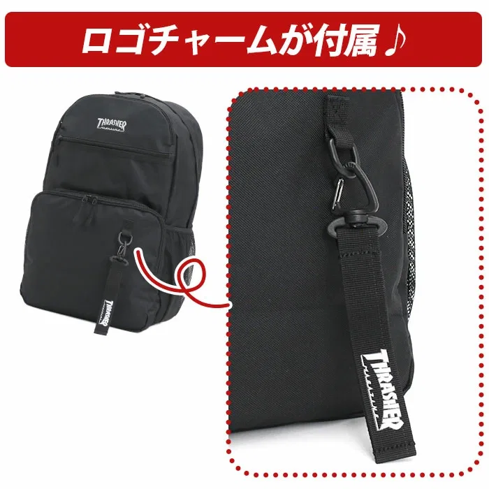 картинка Рюкзак «VJTH-0013» от Thrasher, Black/White от магазина Одежда+