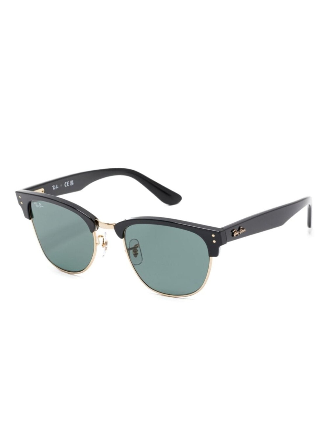 картинка Ray-Ban солнцезащитные очки Clubmaster Reverse, черный от магазина Одежда+