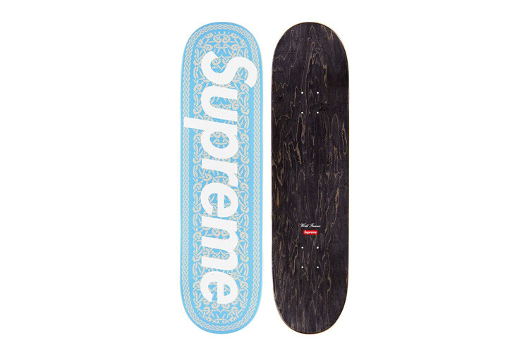 картинка Скейтборд Supreme FW21, черный / белый от магазина Одежда+