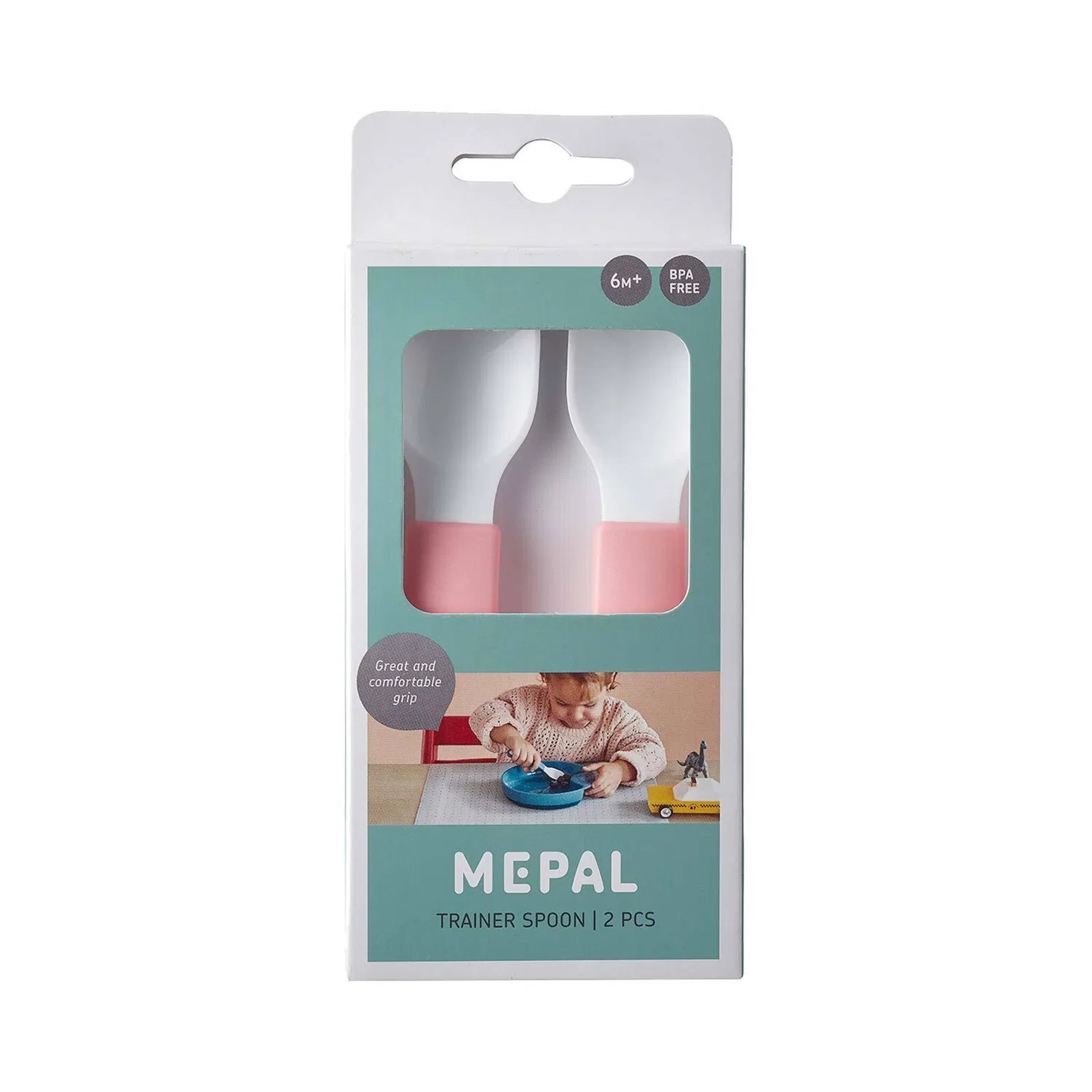 картинка Учебная ложка Mio 2 шт Mepal, Deep Pink от магазина Одежда+