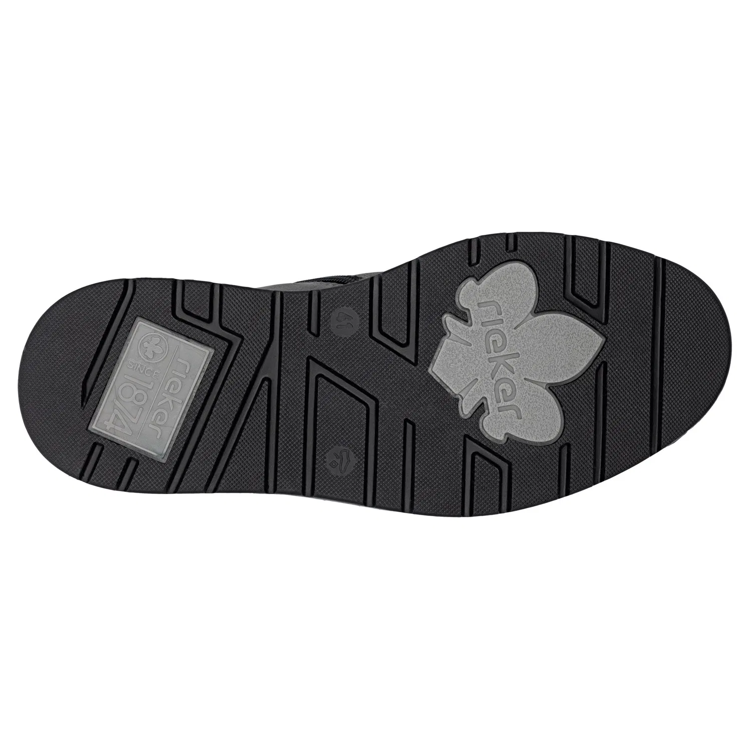 картинка Мужские зимние дутики с Warmfutter Rieker, Dark Gray-Black от магазина Одежда+