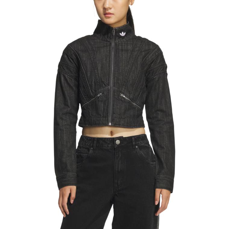 картинка Adidas Originals Куртка джинсовая женская, Denim Black от магазина Одежда+