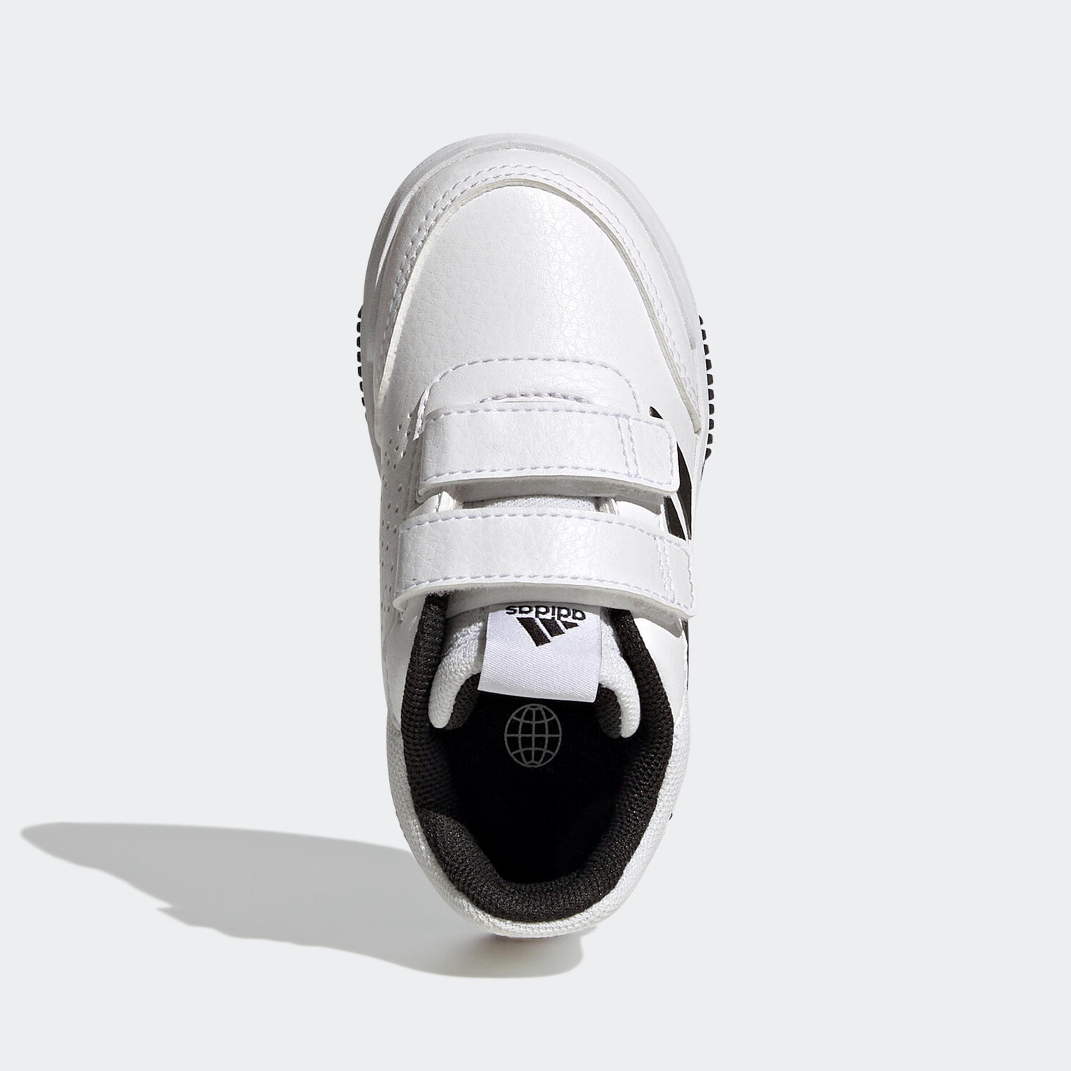 картинка Кеды Adidas детские на липучках - Tensaur белый/черный от магазина Одежда+