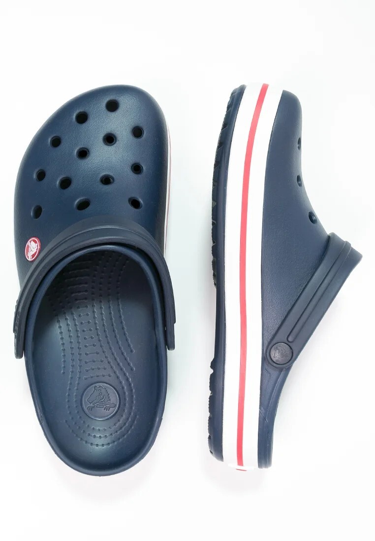 картинка Сабо Crocs Crocband, темно-синий/белый/красный от магазина Одежда+