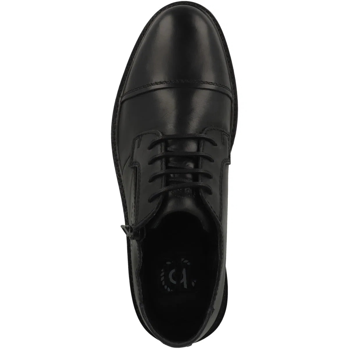 картинка Мужские оксфорды на шнуровке Brogue bugatti, Black от магазина Одежда+