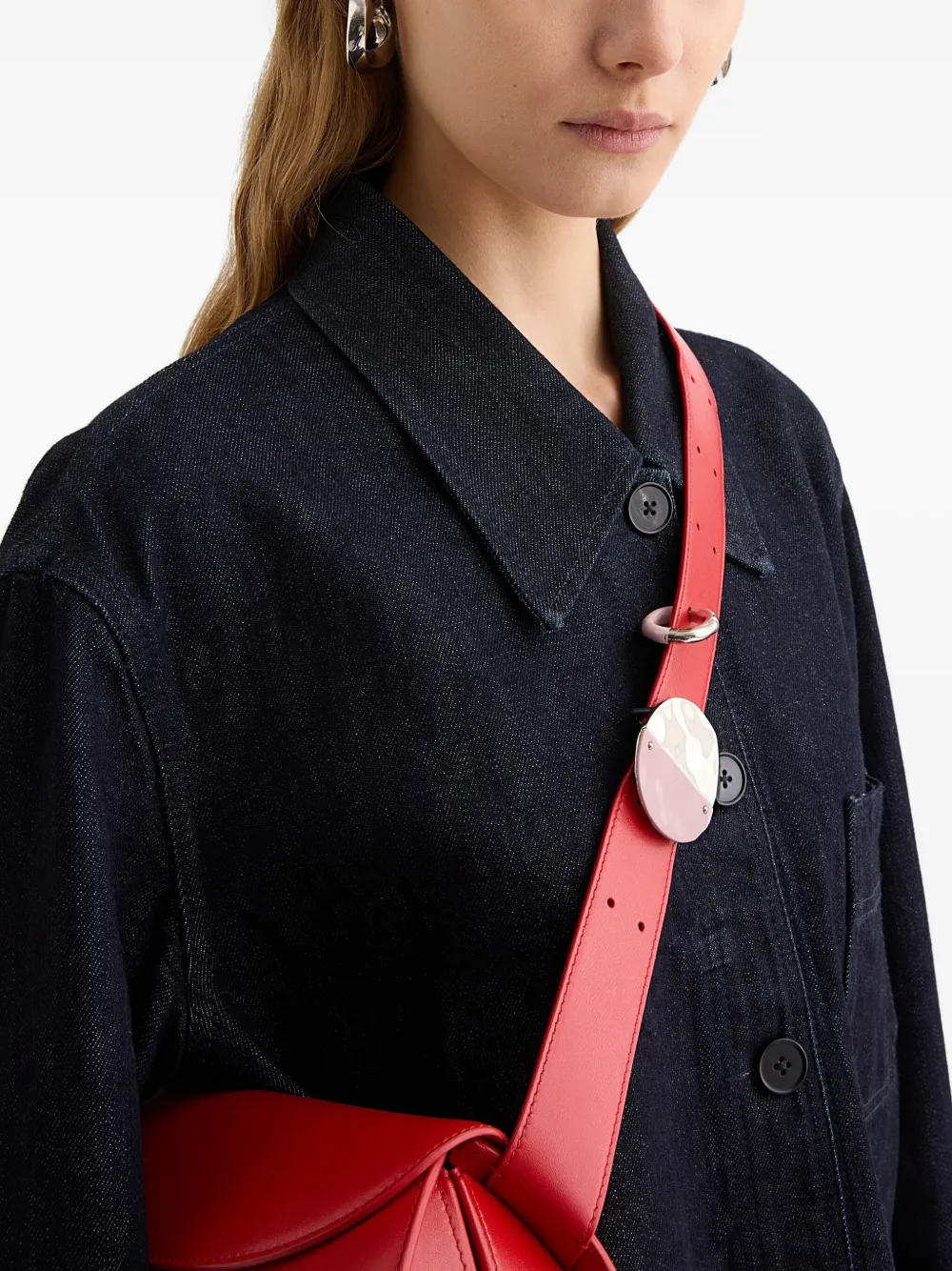 картинка Брошь Cannolo Jil Sander, серебристый от магазина Одежда+