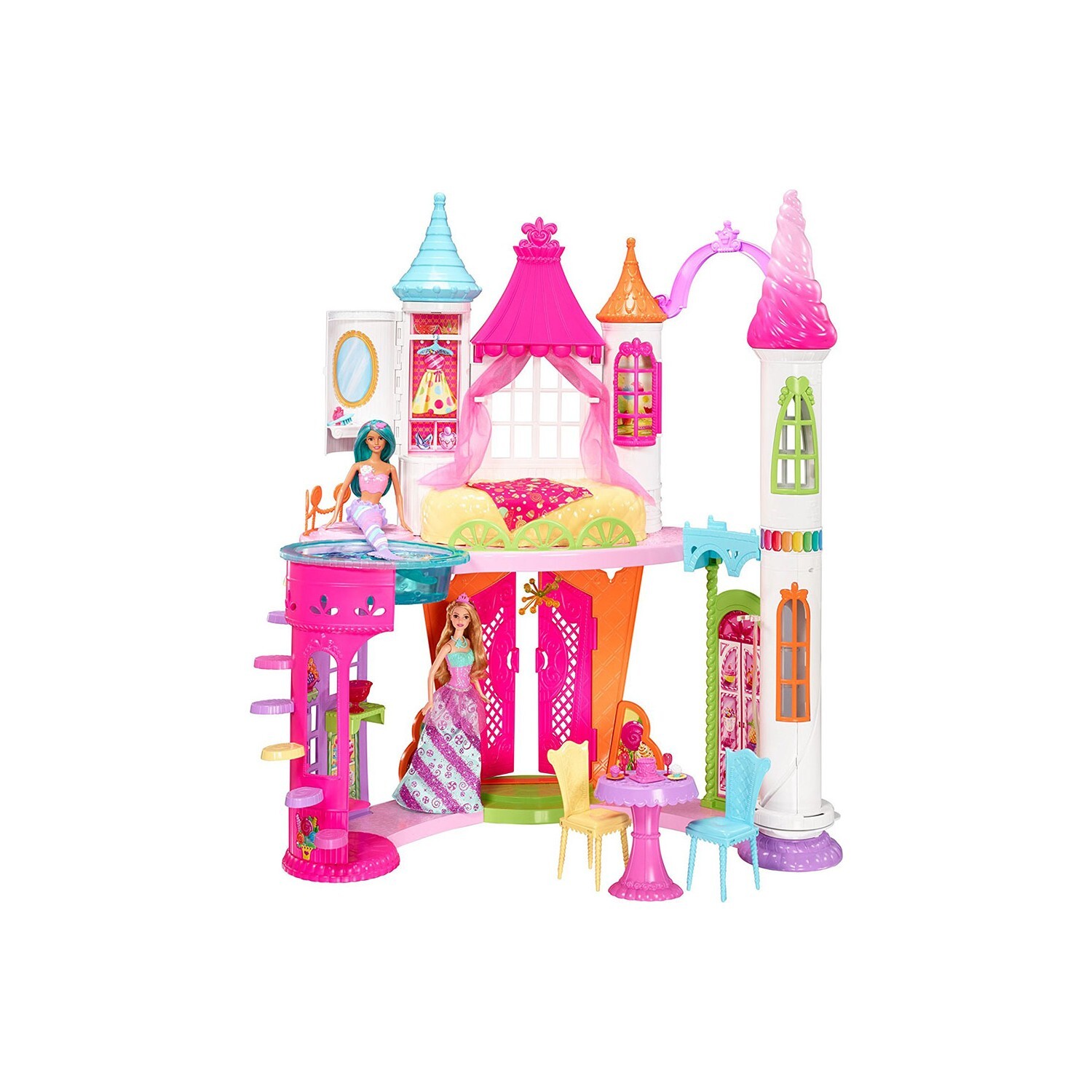 картинка Игровой набор Barbie Dreamtopia Candy Kingdom Sato от магазина Одежда+