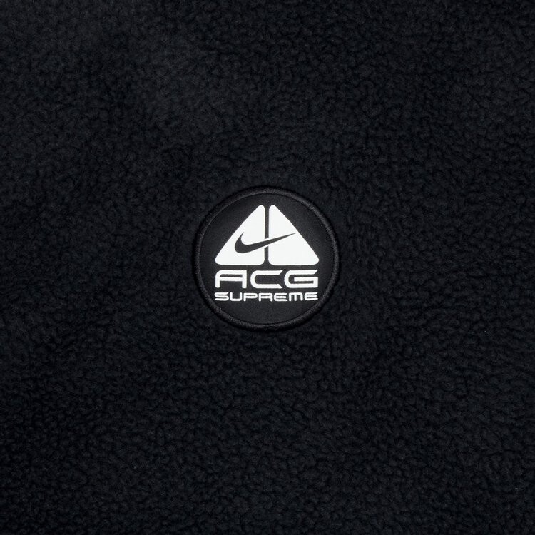 картинка Пуловер Supreme x Nike ACG Fleece, черный от магазина Одежда+