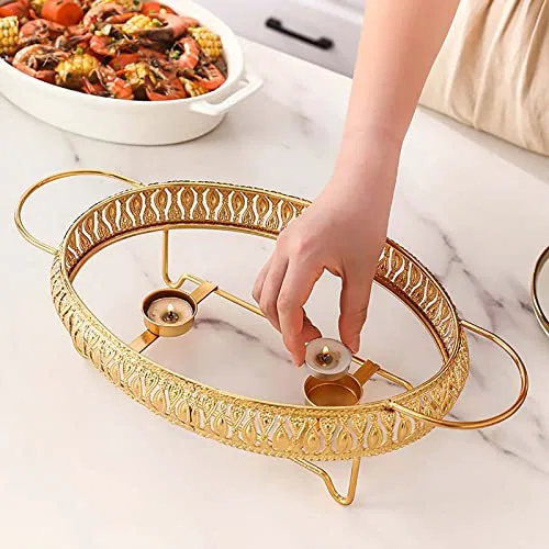 картинка Жаропрочное блюдо овальное с крышкой MYUYEE, Gold от магазина Одежда+