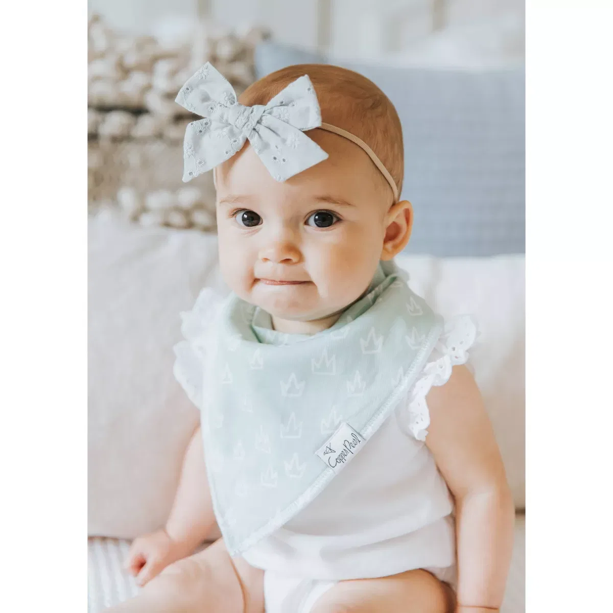 картинка Детский комплект слюнявчиков Floral INFANT BASICS/FURNITURE, Enchanted от магазина Одежда+