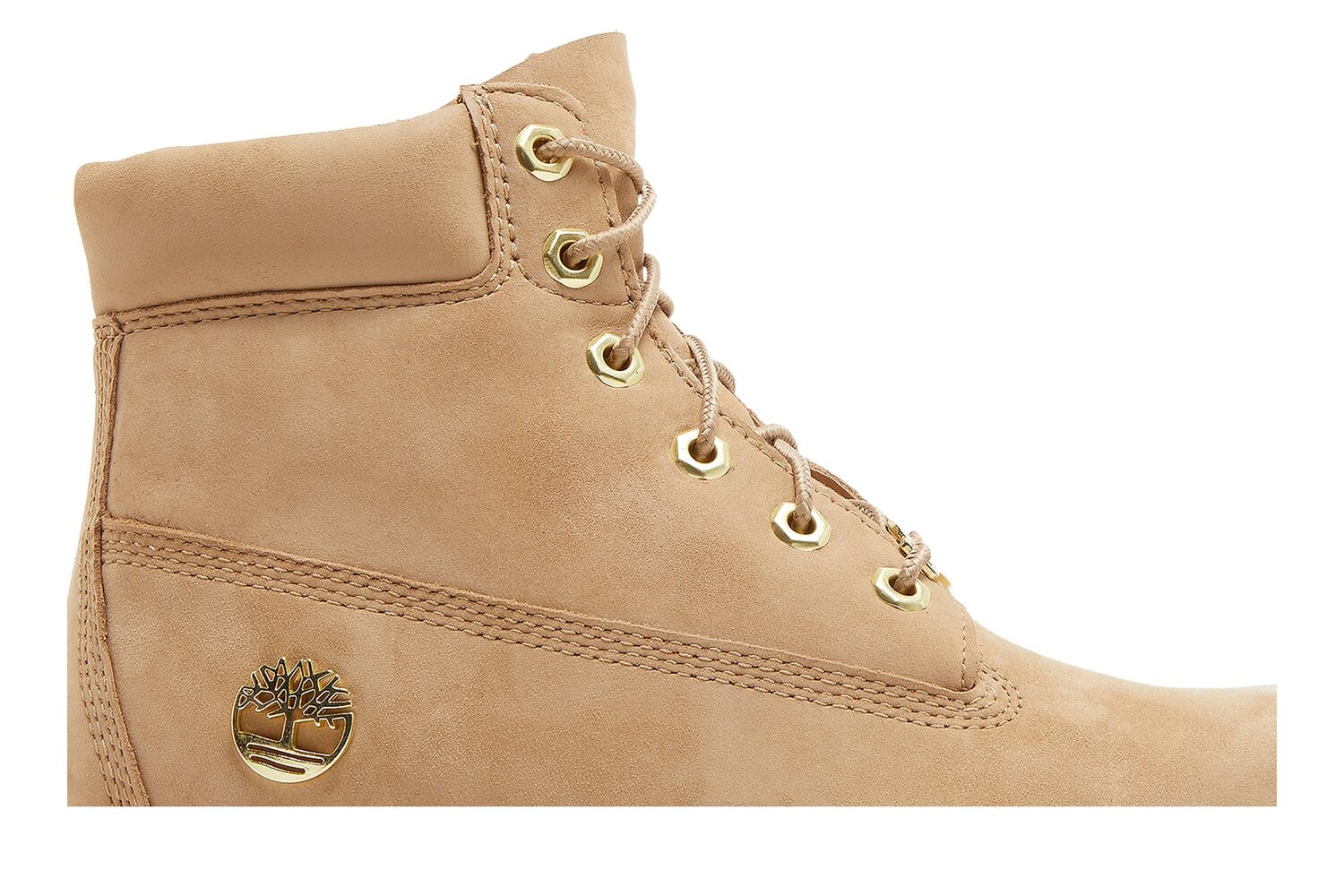 картинка Ботинки Timberland Premium 6 Inch Junior, подростковые, светло-бежевые от магазина Одежда+