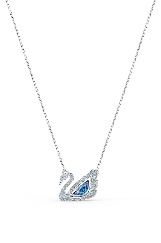 картинка Ожерелье «Танцующий лебедь» 5533397 Swarovski, серебряный от магазина Одежда+