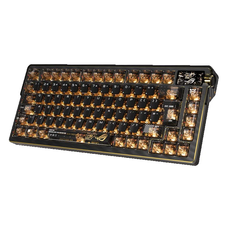 картинка Беспроводная игровая клавиатура ASUS ROG 20th Edition Azoth Extreme (черная) от магазина Одежда+