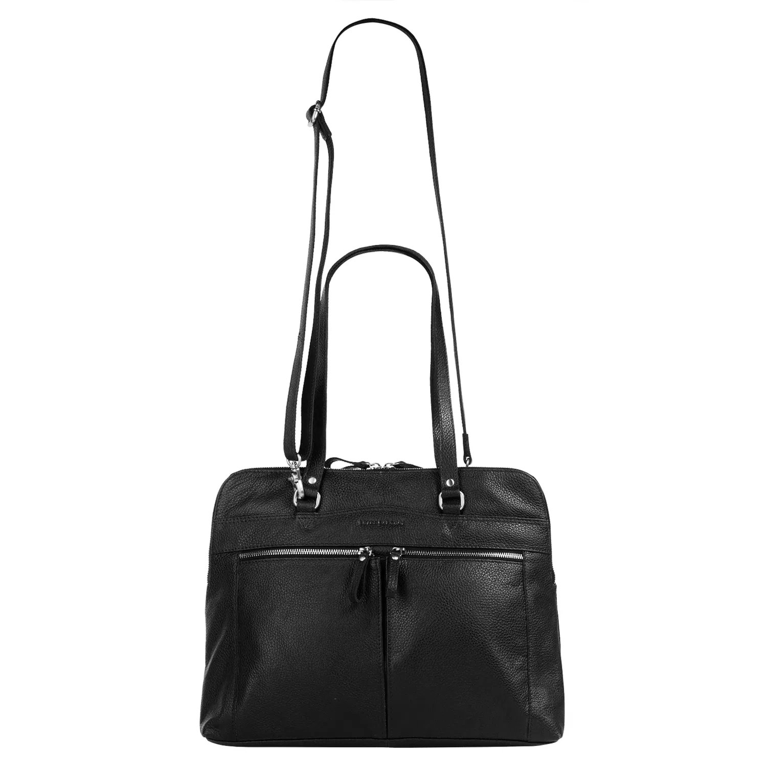 картинка Женский портфель из натуральной кожи Betty Barclay, Black от магазина Одежда+