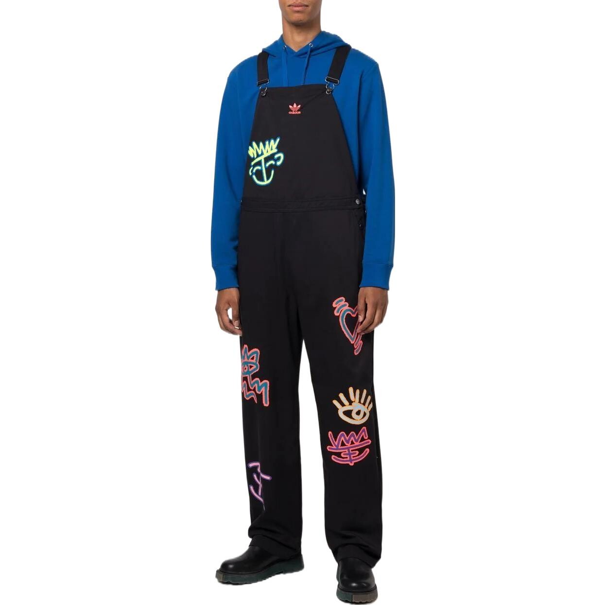 картинка Комбинезон Adidas Love Unites Overalls, черный от магазина Одежда+