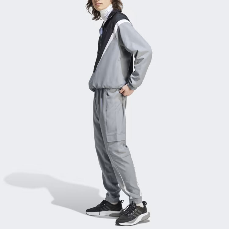 картинка Мужской спортивный костюм Adidas, серо-черный от магазина Одежда+