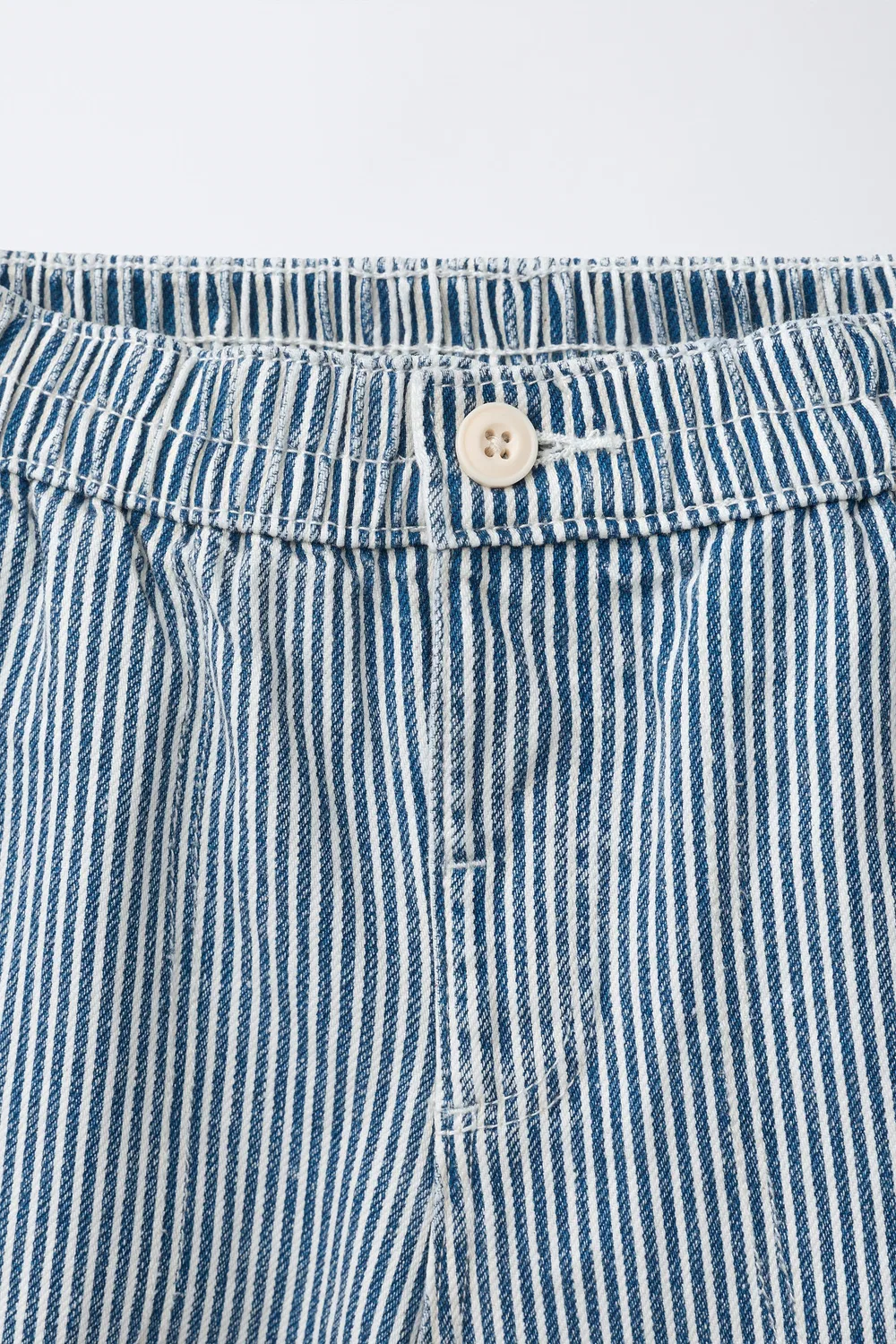 картинка Полосатые широкие брюки ZARA, striped от магазина Одежда+