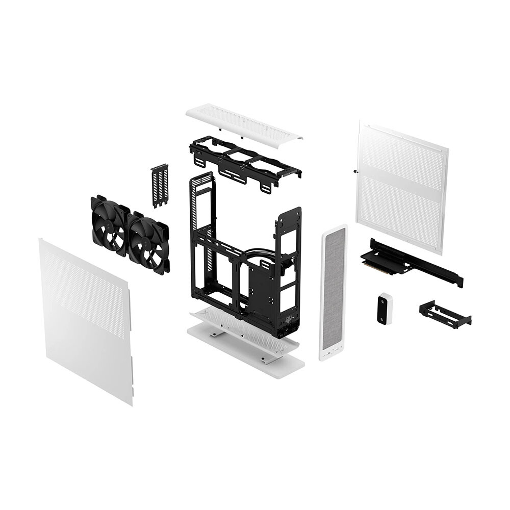 картинка Корпус Fractal Design Ridge, Desktop, белый от магазина Одежда+