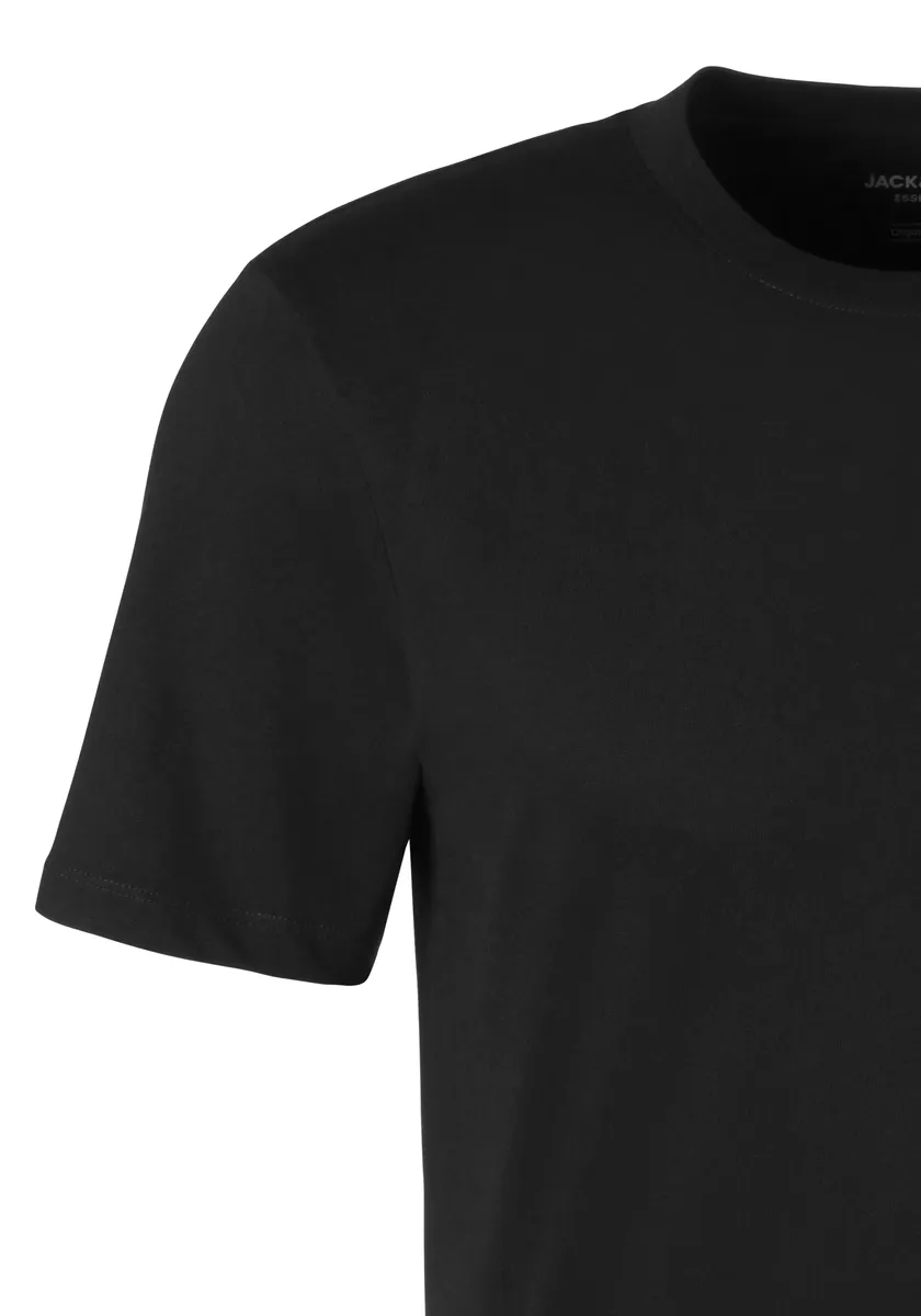 картинка Футболка Jack & Jones Crew-Neck, 2 предмета, черный от магазина Одежда+
