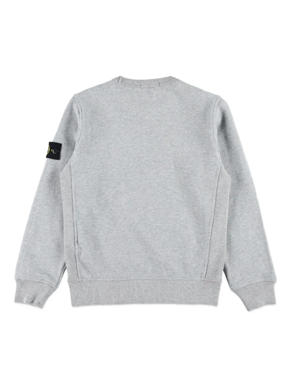 картинка Свитшот с нашивкой-компасом Stone Island Junior, серый от магазина Одежда+