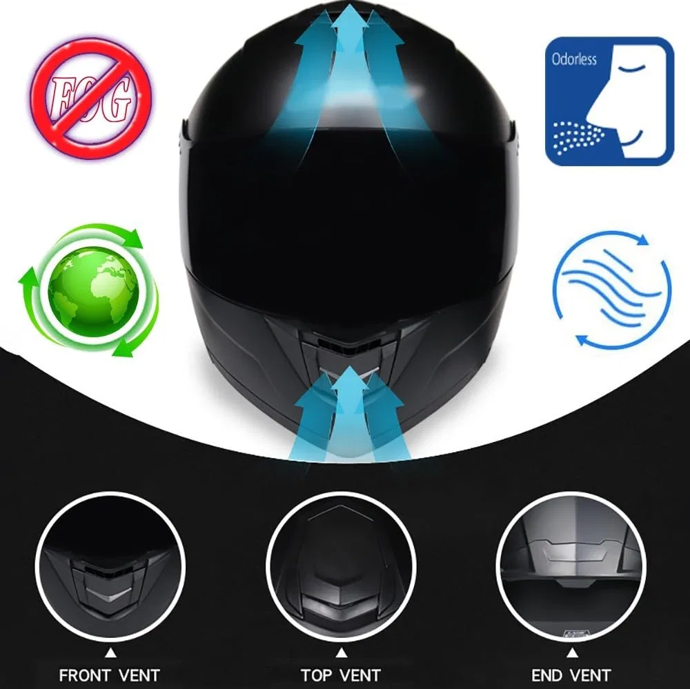 картинка Мотоциклетный шлем с Bluetooth Letetexi, K от магазина Одежда+