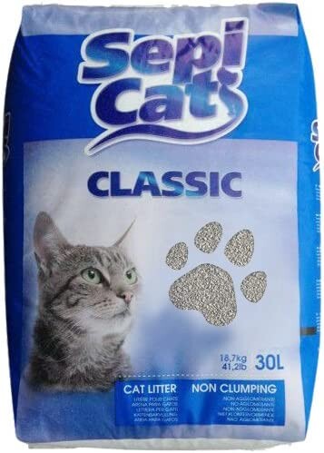 картинка SepiCat Комкующийся наполнитель для кошачьего туалета Classic 8л SepiCat от магазина Одежда+