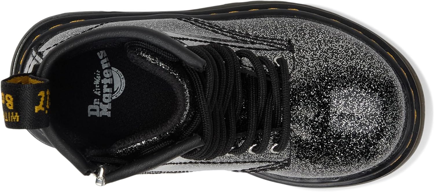 картинка Ботинки Dr. Martens 1460 Softy T унисекс детские, черный/серебристый от магазина Одежда+