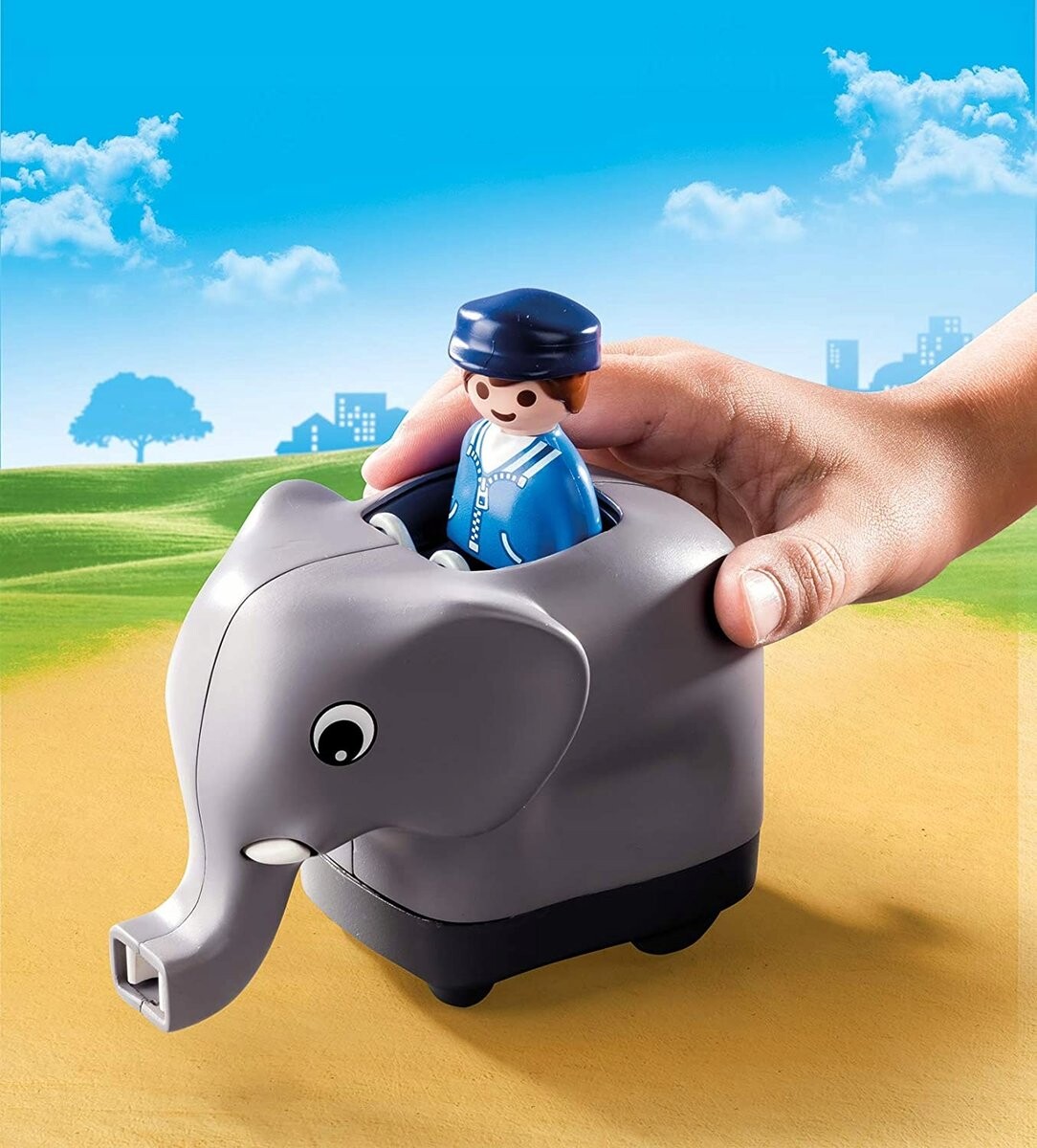 картинка Плеймобиль 1.2.3. Мой первый поезд (70405) Playmobil от магазина Одежда+