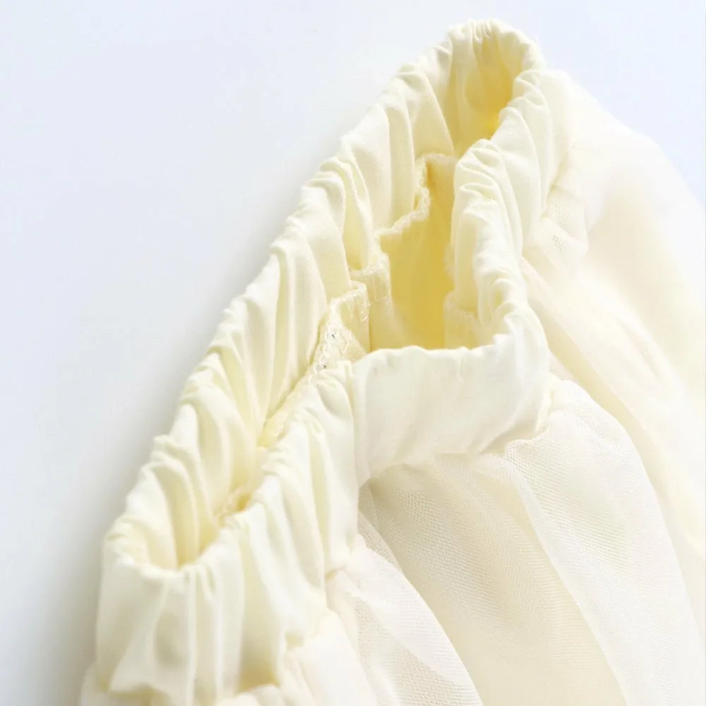 картинка Юбка из тюля Branshes, ivory от магазина Одежда+