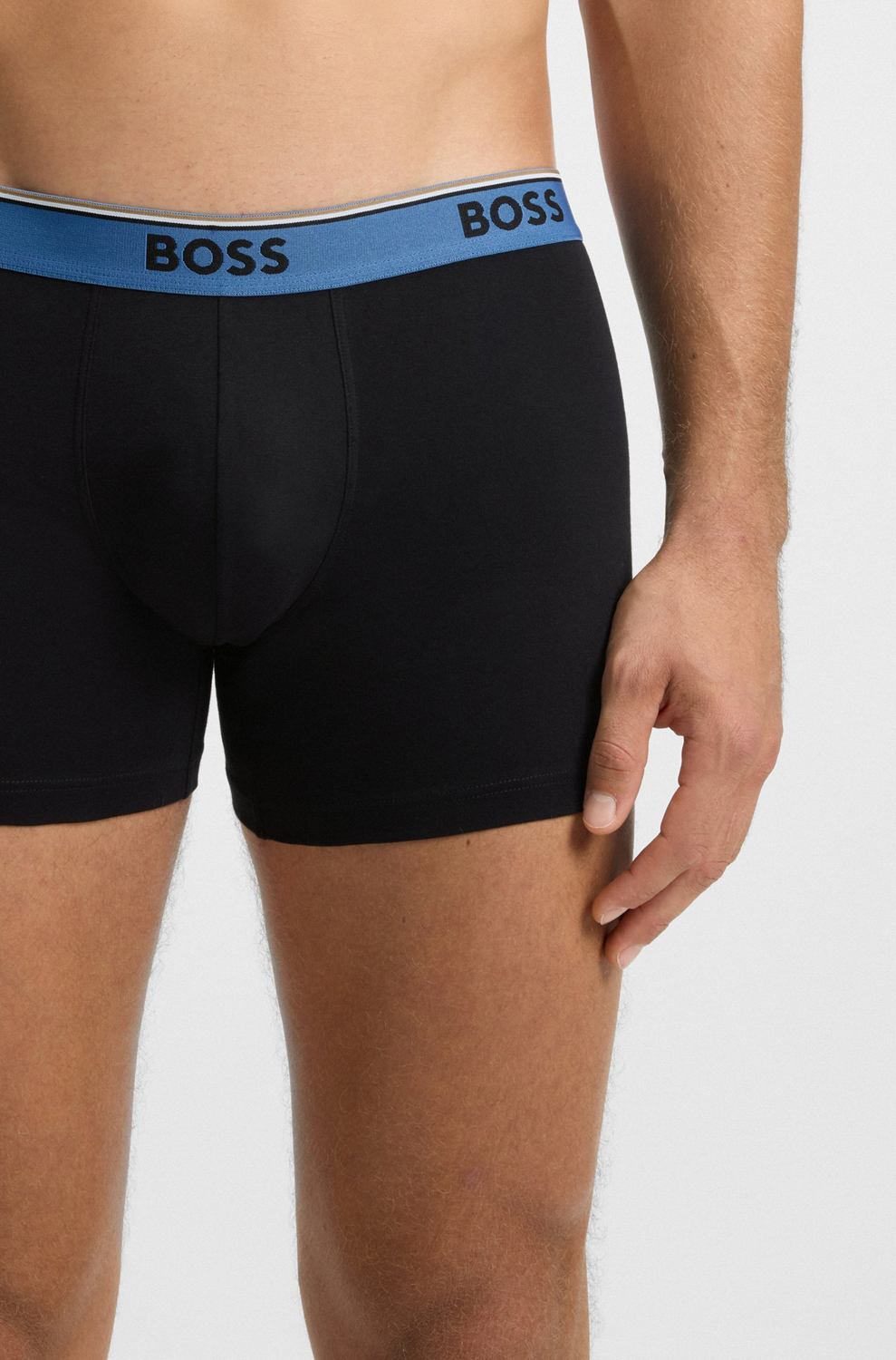картинка Комплект боксеров BOSS Menswear (3 шт.), черный — SS26 от магазина Одежда+