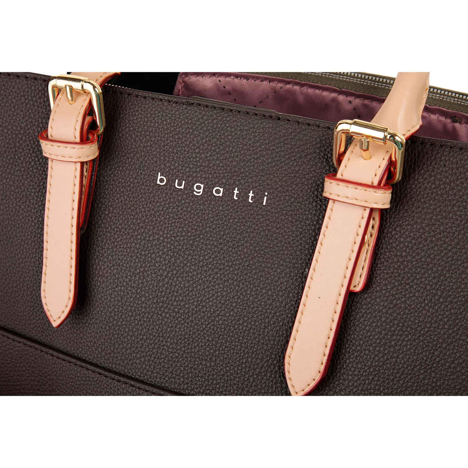 картинка Женская сумка с ручками ELLA bugatti, Dark Brown от магазина Одежда+
