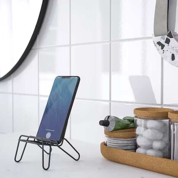 картинка Держатель для мобильного телефона Ikea Krubbet, черный от магазина Одежда+