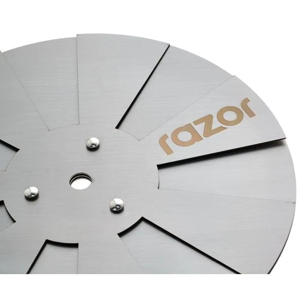 картинка Эффектная тарелка Zultan Razor Disc, 10", Nickel Silver от магазина Одежда+