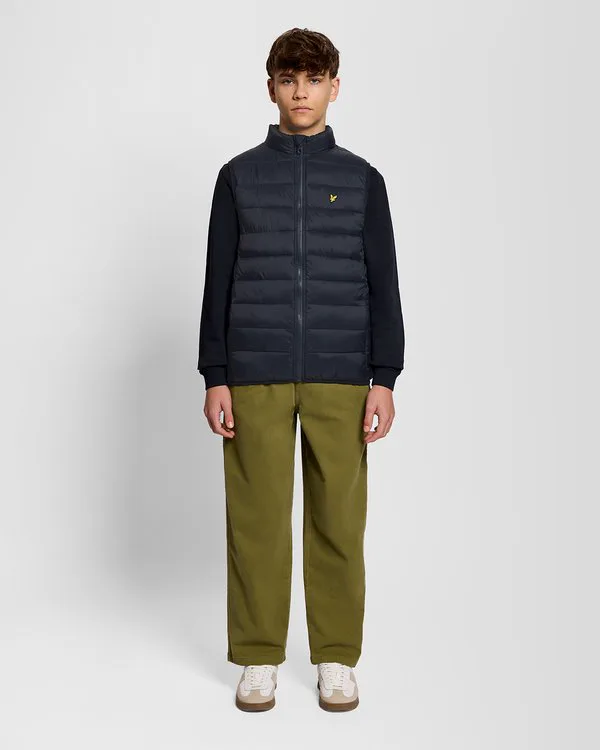 картинка Легкий стеганый жилет Lyle & Scott, Dark Navy от магазина Одежда+
