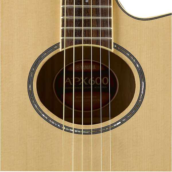 картинка Гитара акустичекая Yamaha APX600 Acoustic-Electric, натуральный от магазина Одежда+