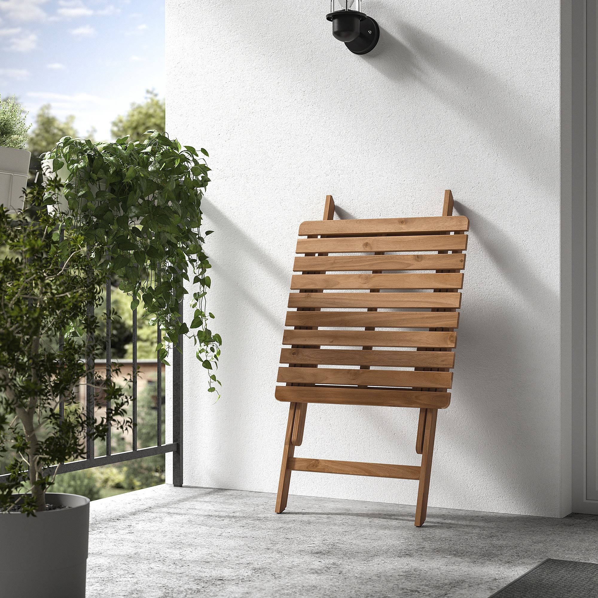 картинка Складной стол ASKHOLMEN IKEA, 62x60x73, темно-коричневый от магазина Одежда+