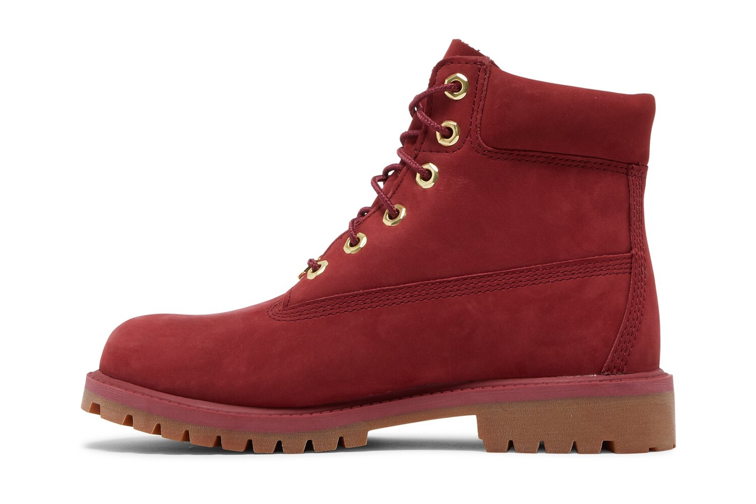 картинка Ботинки Timberland Premium 6 Inch Junior, темно-красный от магазина Одежда+
