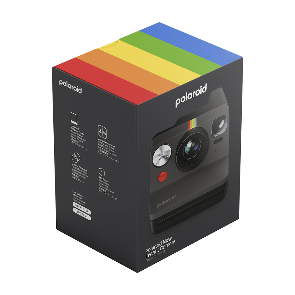 картинка Фотоаппарат Polaroid Now Generation 3, черный от магазина Одежда+