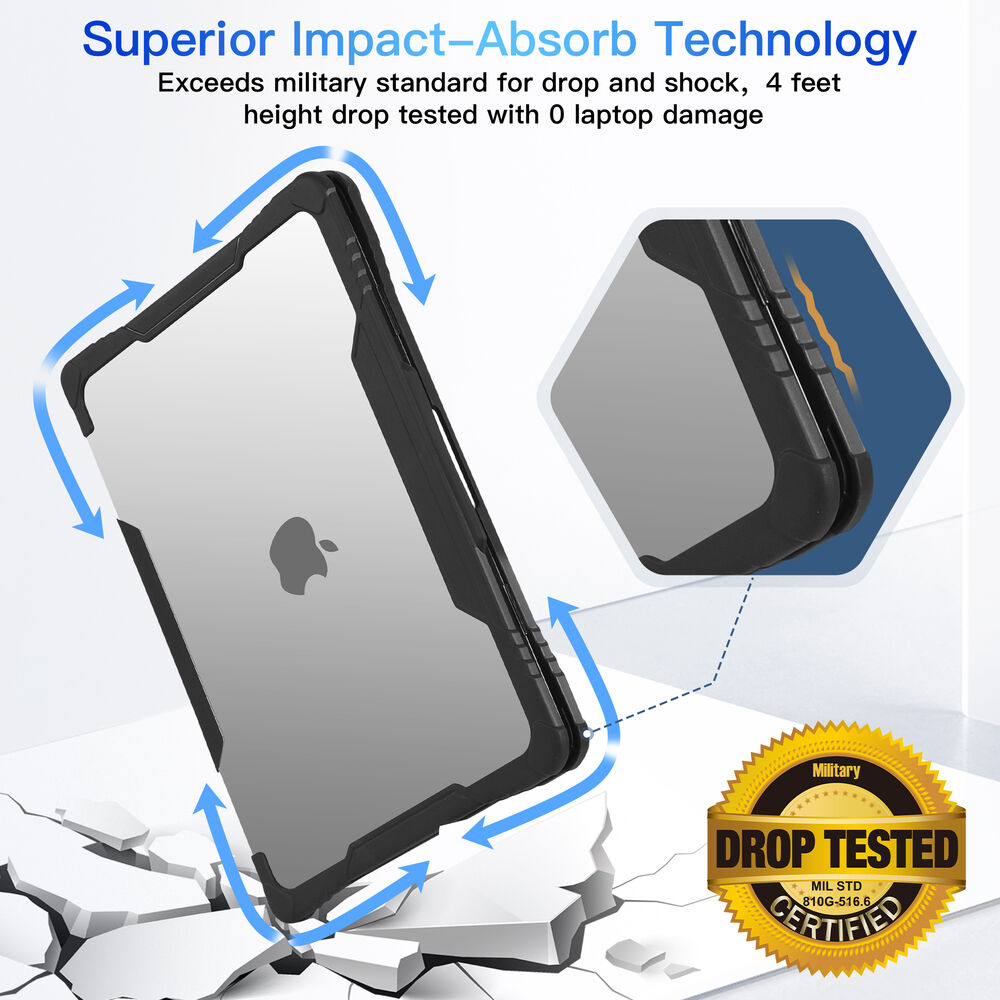 картинка Чехол для ноутбука Apple MacBook Air, 13.6", Прозрачный от магазина Одежда+