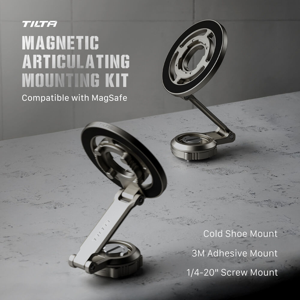картинка Tilta Magnetic Articulating Mounting Kit (Titanium Gray) от магазина Одежда+