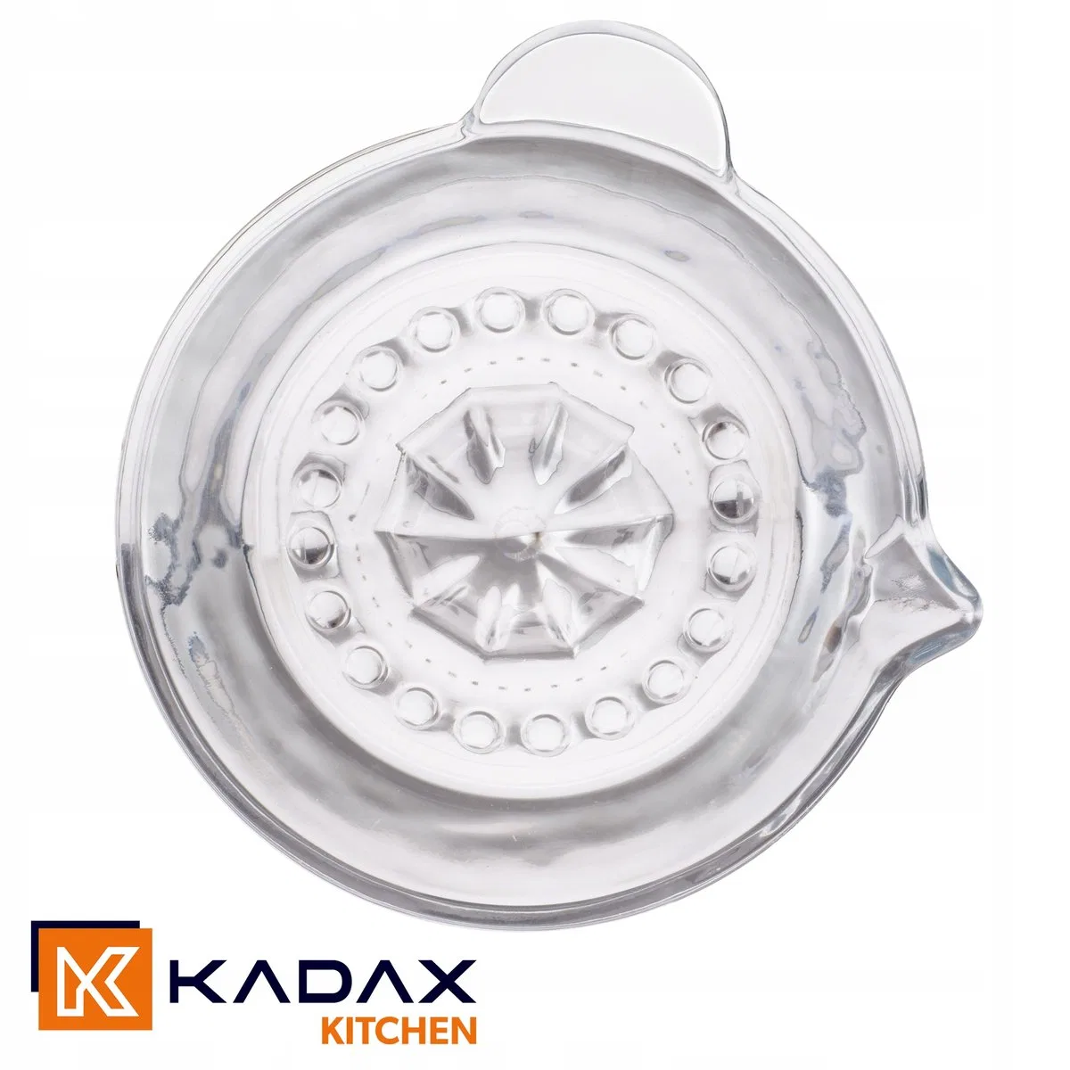 картинка Ручная соковыжималка для цитрусовых стеклянная KADAX, Transparent от магазина Одежда+