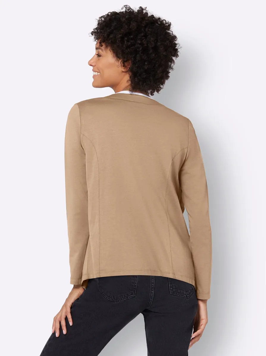 картинка Casual Looks Куртка-рубашка "Куртка-рубашка", цвет Camel от магазина Одежда+