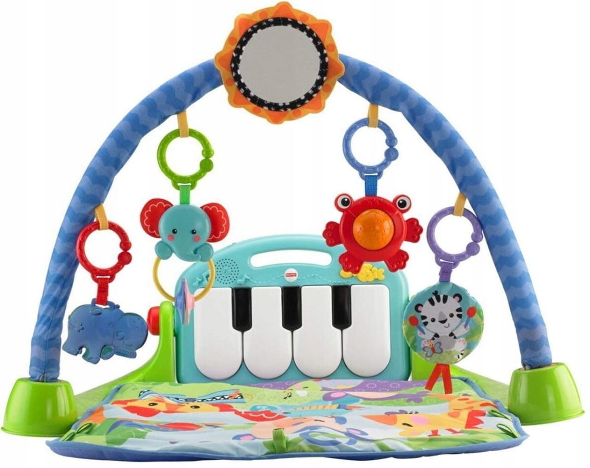 картинка Гимнастический коврик Fisher Price с фортепиано HBB73 от магазина Одежда+