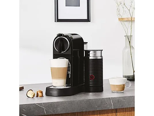 картинка Кофемашина капсульная DeLonghi Nespresso CitiZ & Milk EN267.BAE, черный от магазина Одежда+