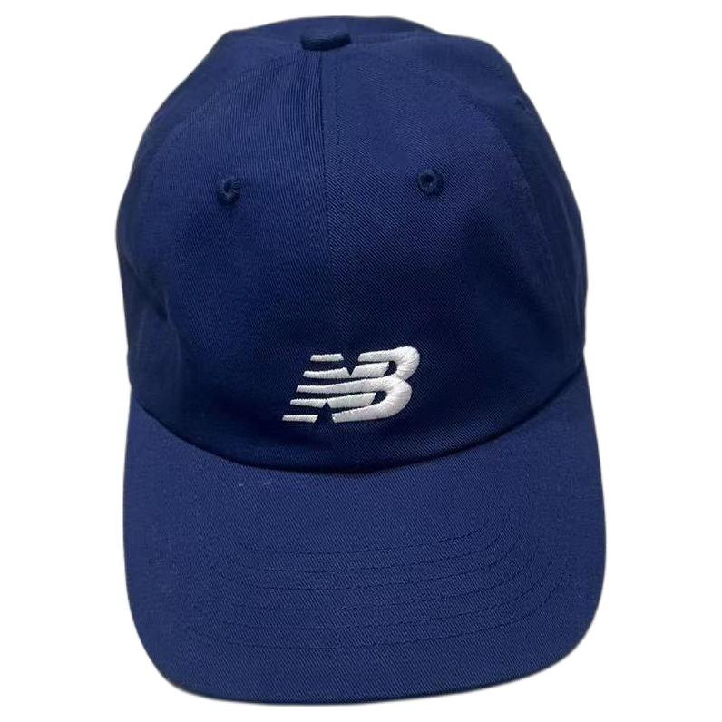 картинка New Balance Хлопковая бейсболка унисекс синяя от магазина Одежда+