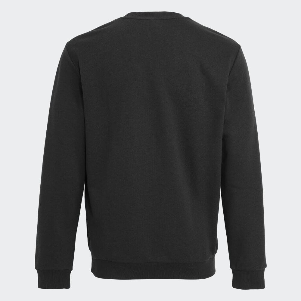 картинка Толстовка Adidas ESSENTIALS EMBROIDERED SMALL LOGO SWEATSHIRT, цвет Black/White от магазина Одежда+